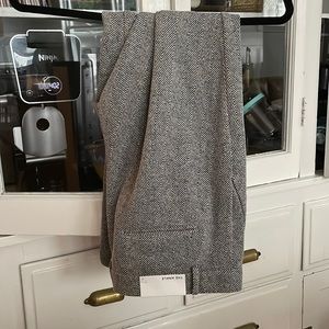 Ann Taylor Women’s Pants Size 12 “The Ankle” Mid Rise grey tweed